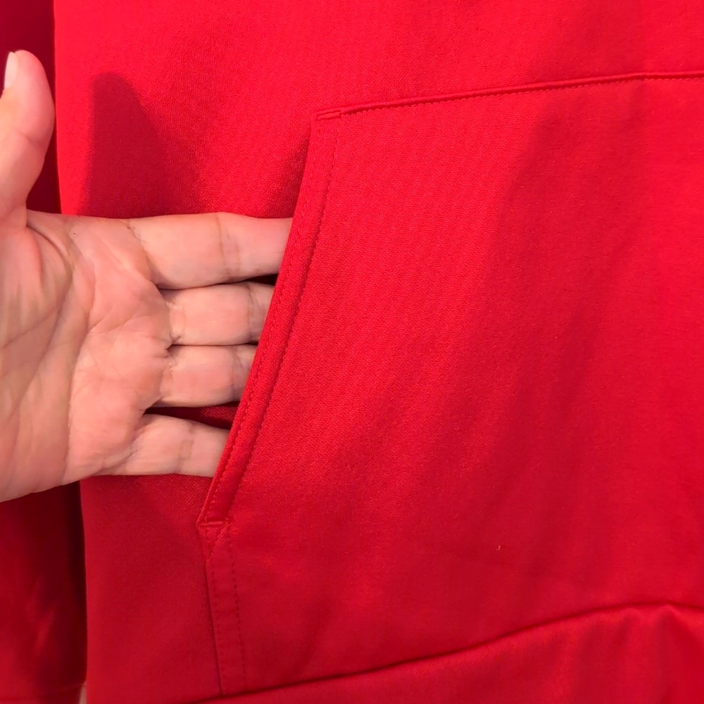 Adidas Red Hoodie - Picture 3 of 4